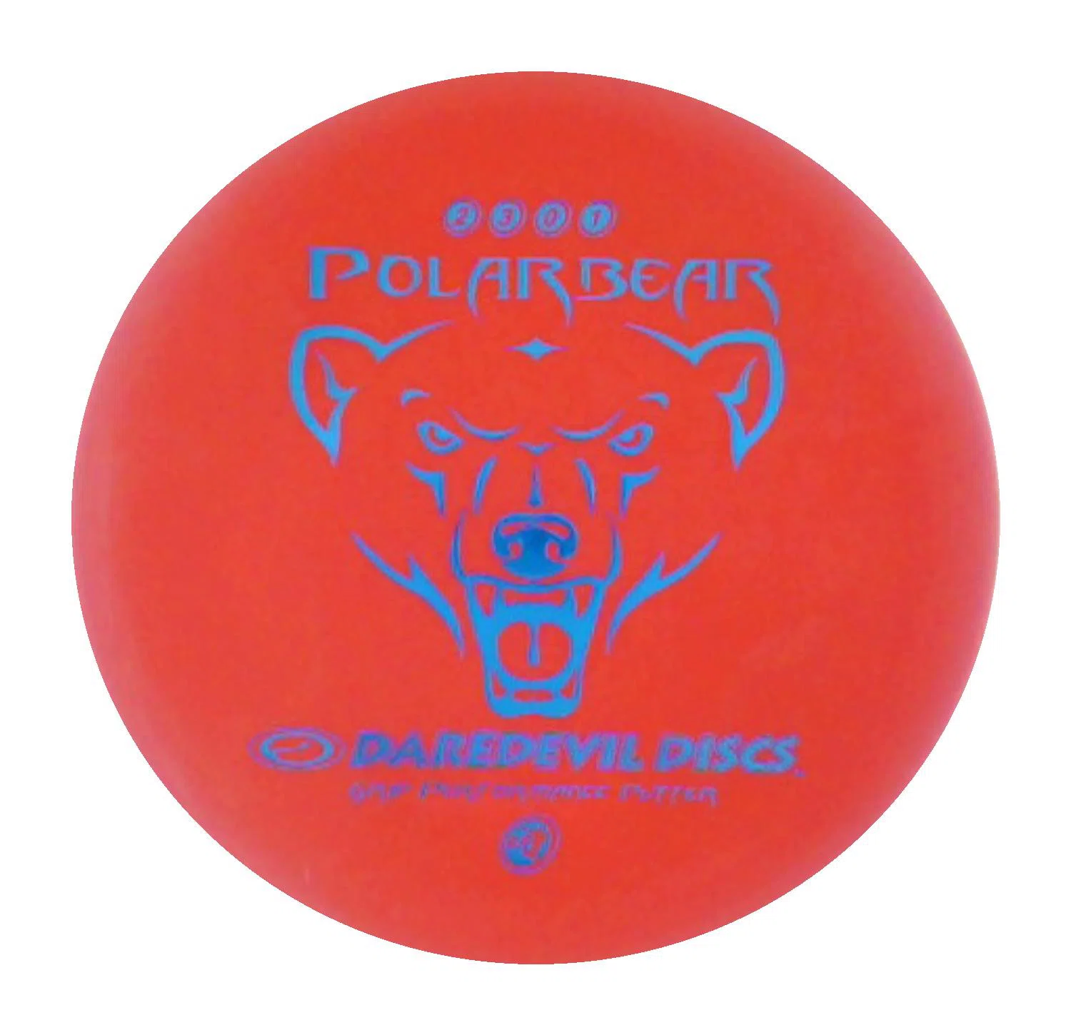 Daredevil Polar Bear Disc Golf Disc